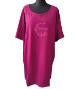 Dámská noční košile Gina 19120, lila