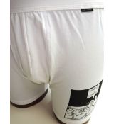 Pánské boxerky Cornette, bílý obrázek