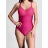 Jednodílné dámské plavky 812106, barva 75, růžová